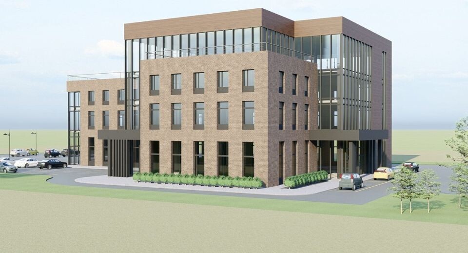    Эскизный проект здания на ул. Геодезическая, 109. Источник: Компания «Проектное дело».