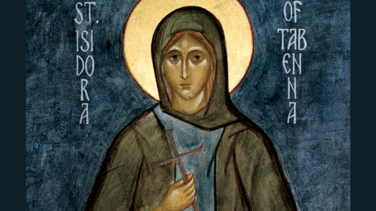    ПРЕПОДОБНАЯ ИСИДОРА, ХРИСТА РАДИ ЮРОДИВАЯ. ФОТО: PRAVOSLAVIE.RU
