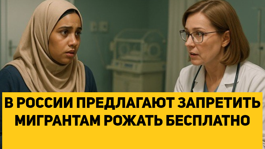 В РОССИИ ПРЕДЛАГАЮТ ЗАПРЕТИТЬ МИГРАНТАМ РОЖАТЬ БЕСПЛАТНО