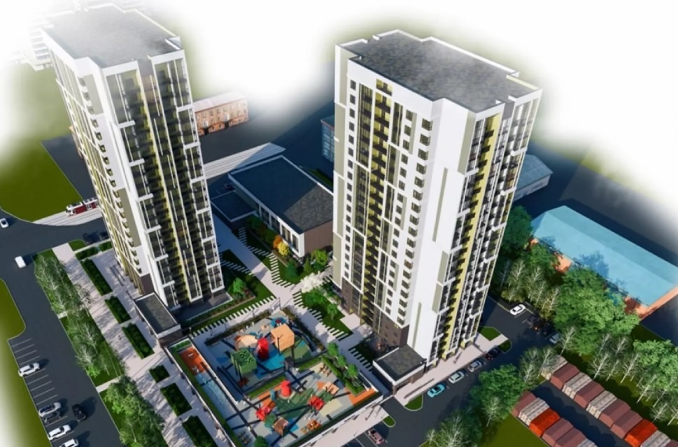 Эскизное решение на ул. Малахова, 155