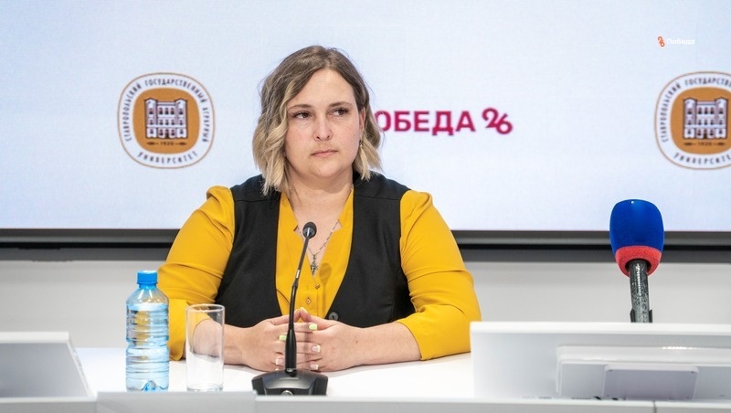    Председатель РО ОООИ «Опора» Анастасия Заярная Фото: Александр Скрыпник / / ИА «Победа26»