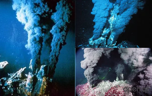 Чёрные курильщики. https://yandex.ru/images/search?from=tabbar&img_url=https%3A%2F%2Fcf.ppt-online.org%2Ffiles1%2Fslide%2Ff%2FFHLltOszNyGVjvxfDXWKUwik2YamdRbZSgocB4QJM%2Fslide-20.jpg&lr=65&pos=9&rpt=simage&text=%D1%87%D1%91%D1%80%D0%BD%D1%8B%D0%B5%20%D0%BA%D1%83%D1%80%D0%B8%D0%BB%D1%8C%D1%89%D0%B8%D0%BA%D0%B8