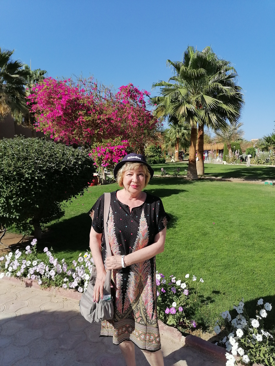 Наши покупки изделий из хлопка в Египте. Фото автора. 