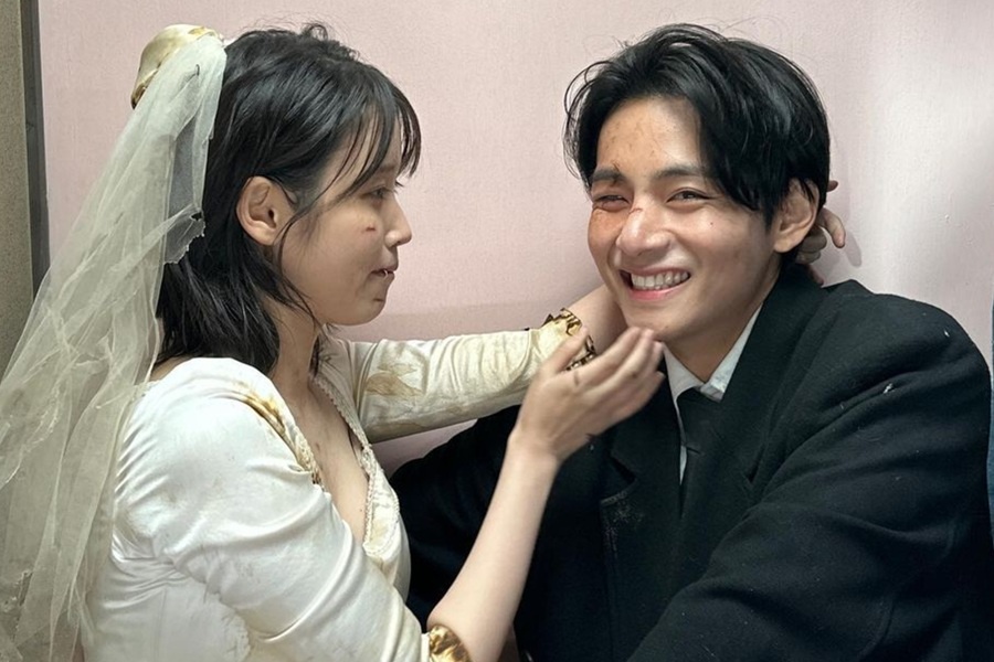 Тэхен и Айю играли влюбленную пару в клипе на ее песню Love Wins All 