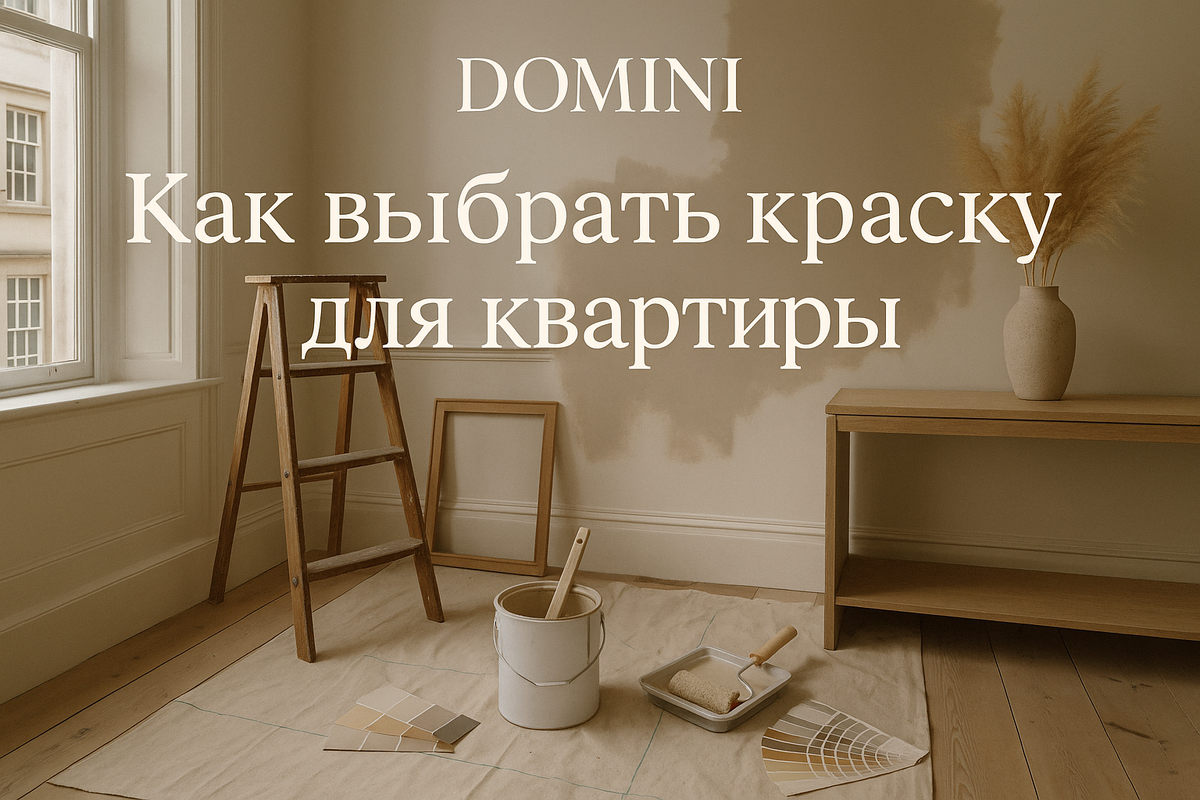    Как выбрать краску для квартиры: советы для москвичей