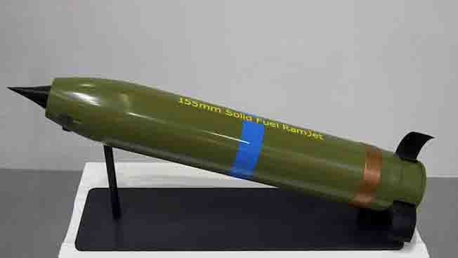 макет снаряда с ПВРД 2018 год