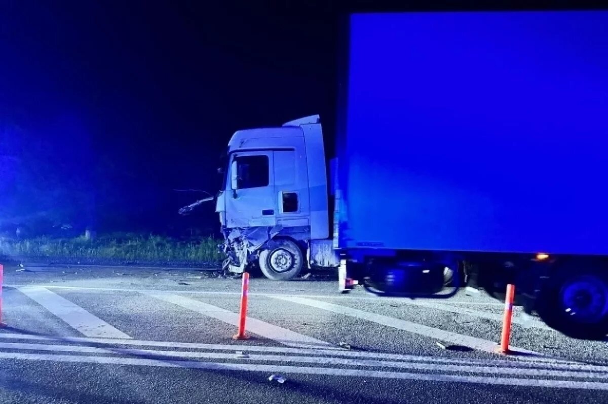    Два человека погибли в ДТП с фурой в Успенском районе Кубани