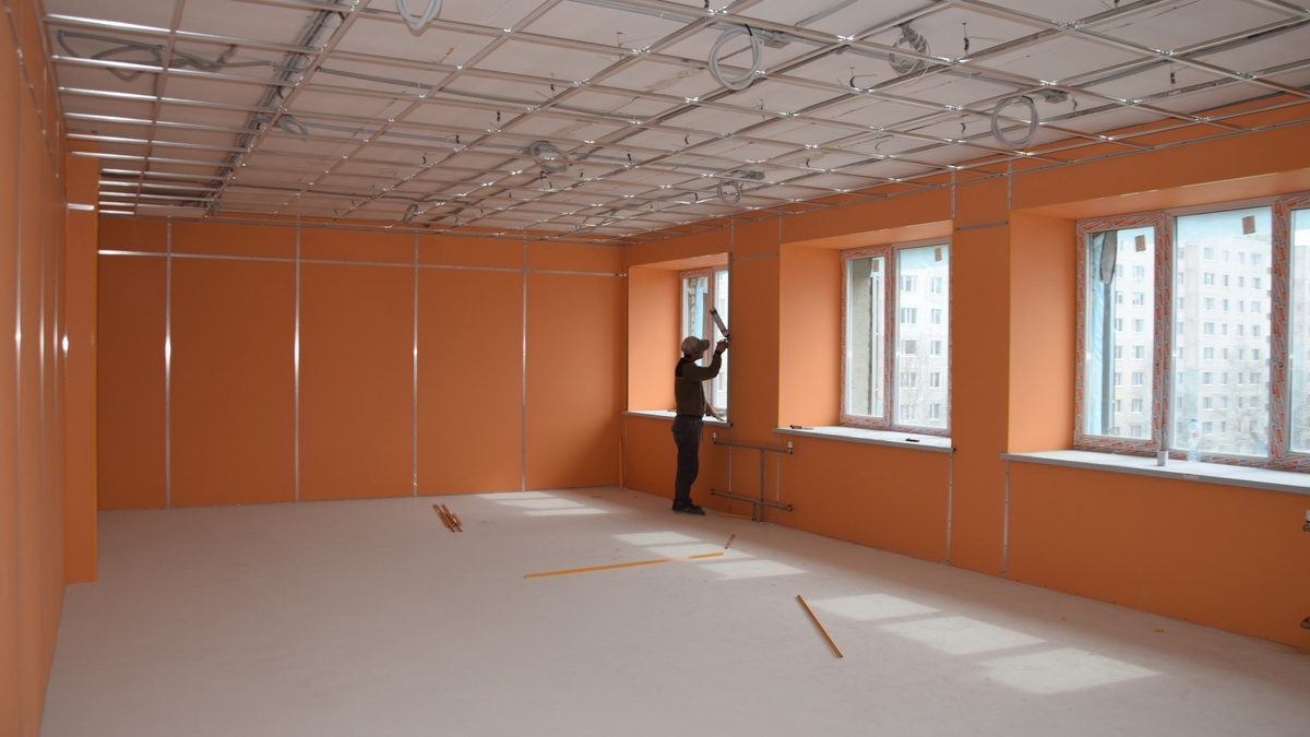    В Мегионе завершается капитальный ремонт школы №4