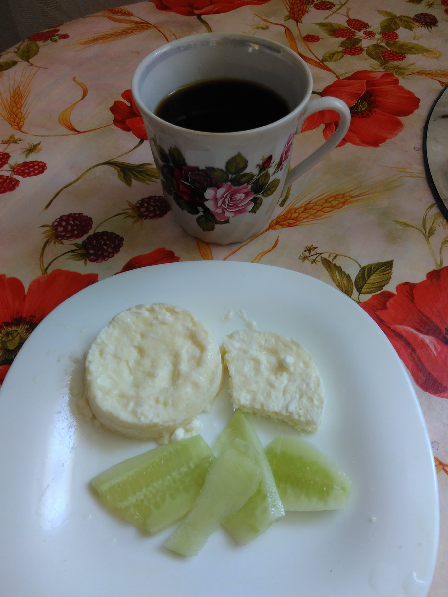 мой завтрак. фото автора