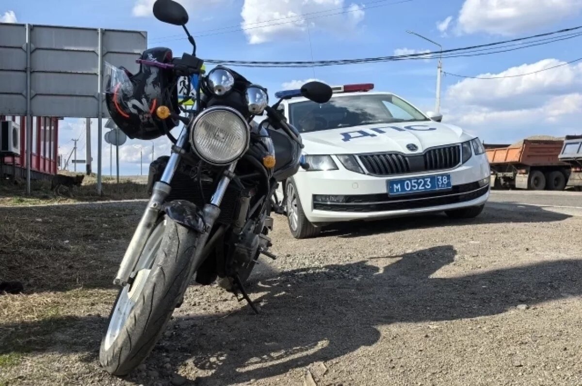    ГАИ региона озаботилась ростом ДТП с несовершеннолетними мотоциклистами