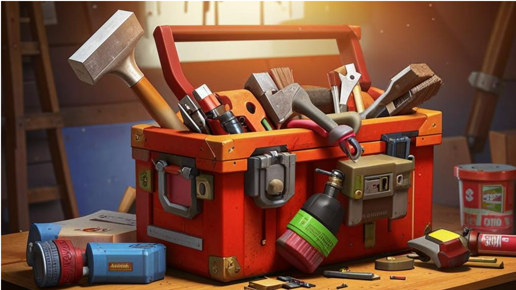 Купите большую коробку для инструментов