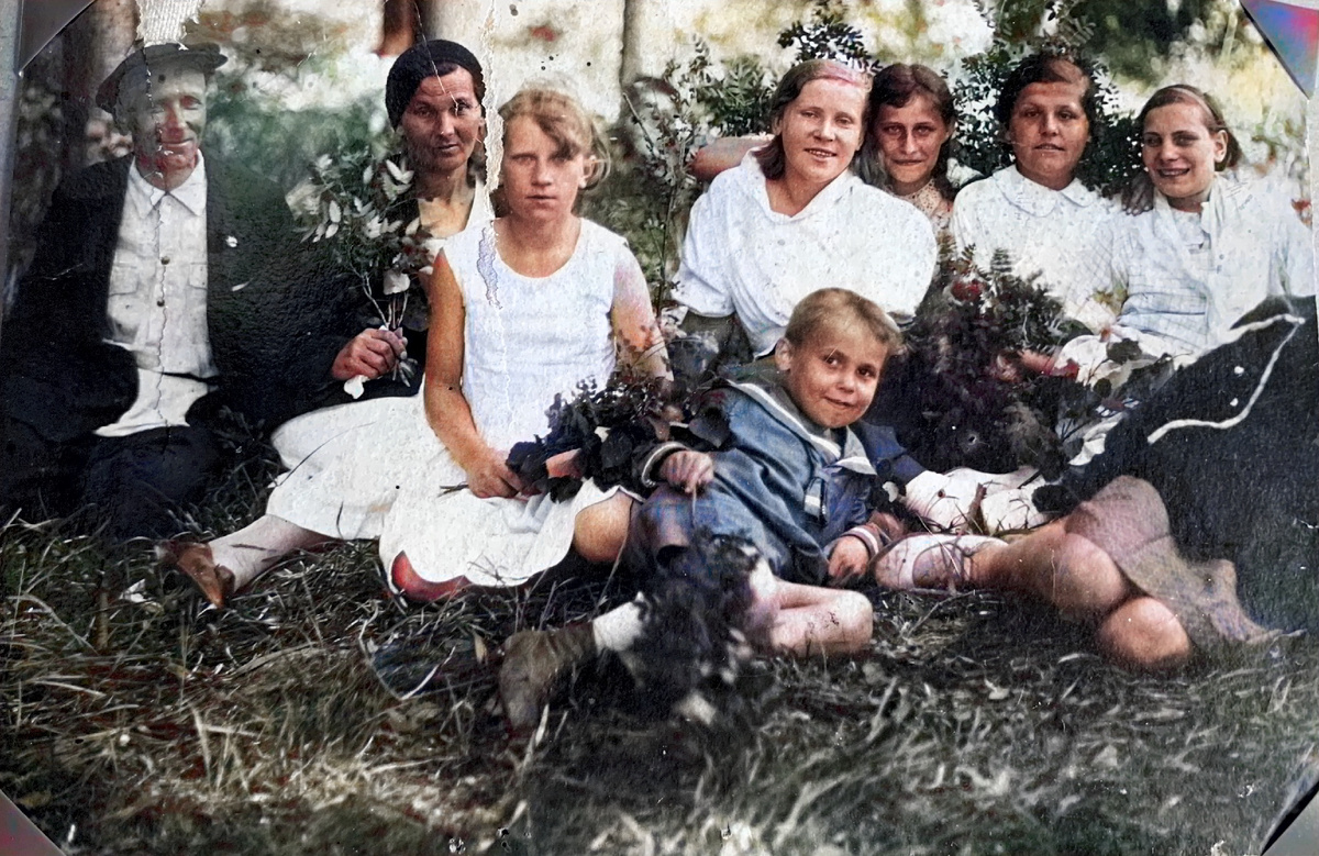 Семья моей бабушки, 1930-е годы