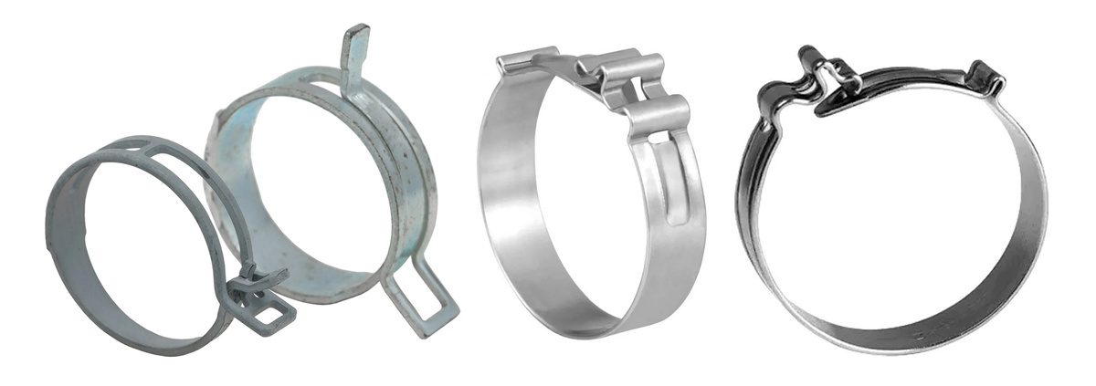 Пружинные хомуты