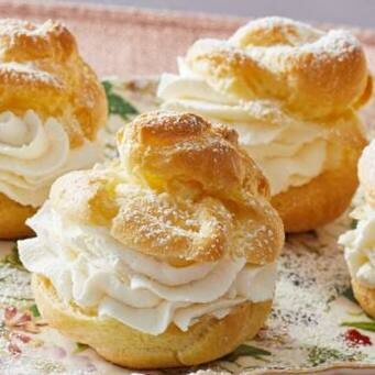 Профитроли с заварным кремом 