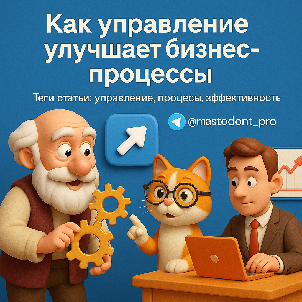    Гармония в бизнесе: как философ и учёный кот помогут вам автоматизировать управление процессами Andrey M.