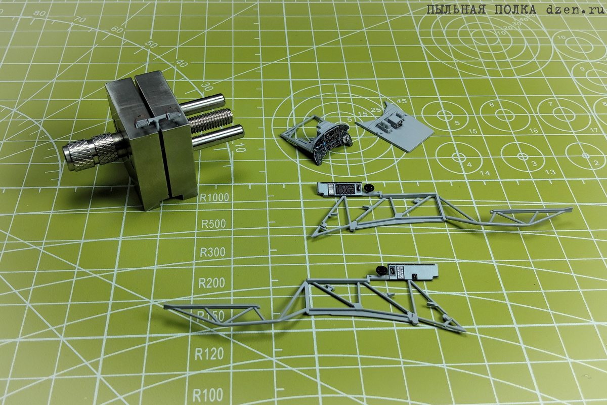 Набор деталей интерьера Quinta Studio QВ 48398 для Як-9Т 1/48 Звезда 4831.
