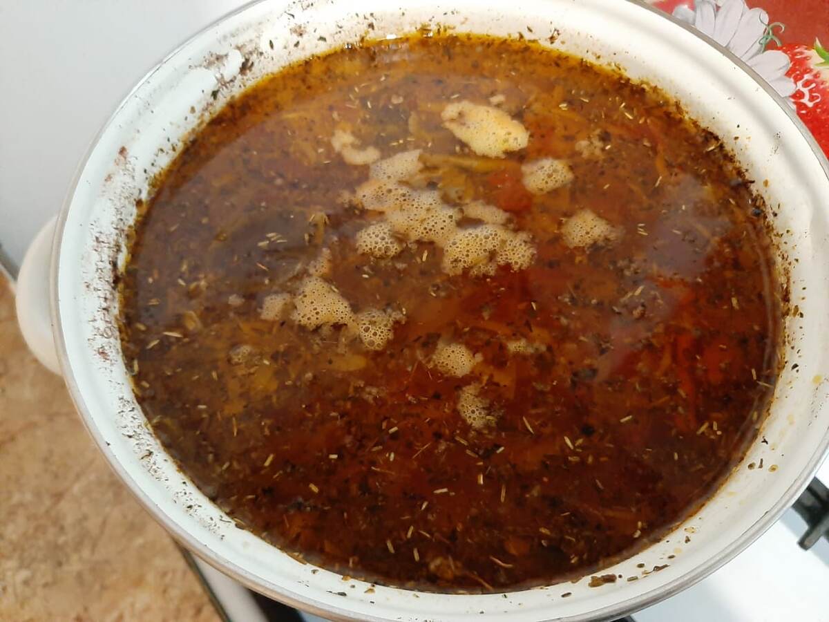 Готовые щи. фото автора