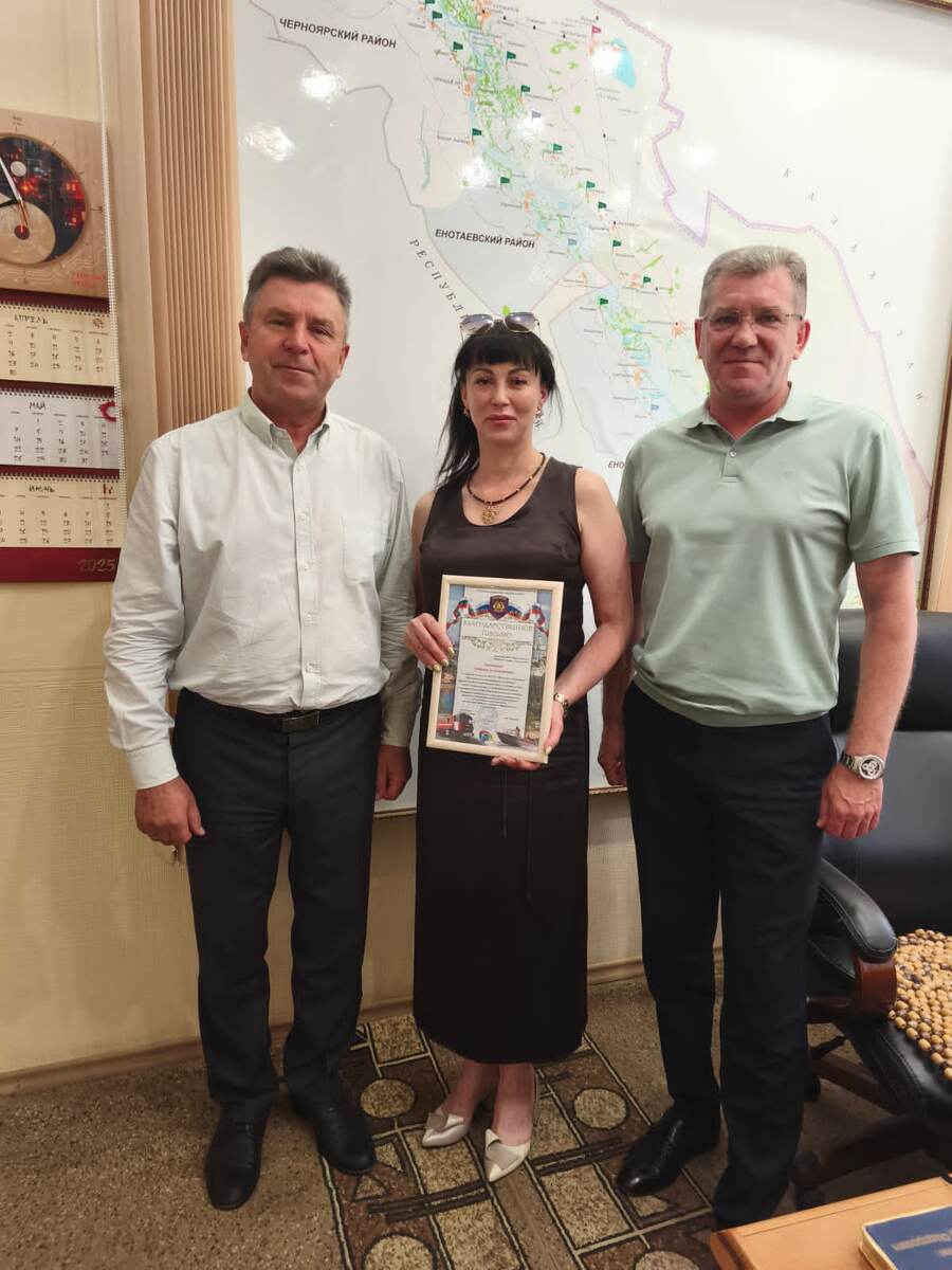 Начальник ГКУ «Волгоспас» выразил искреннюю благодарность индивидуальному предпринимателю 