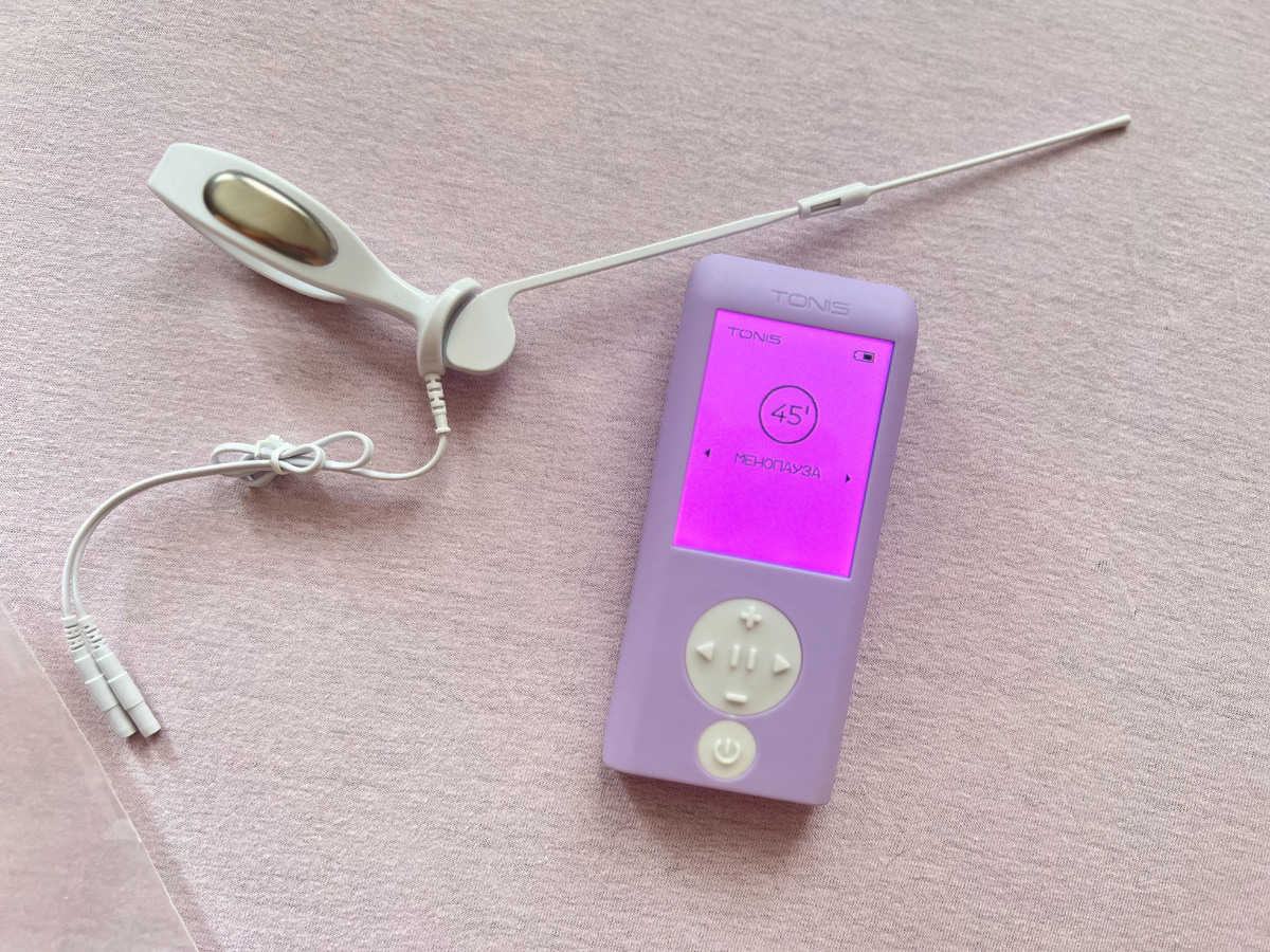 Полый зонд с индикатором сокращений мышц