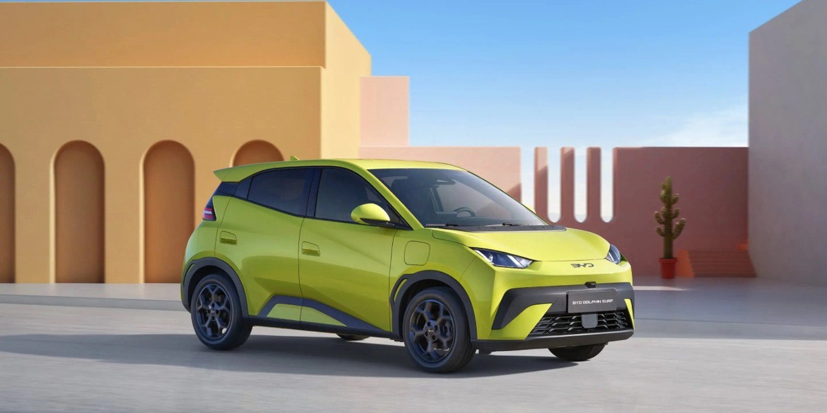 BYD Dolphin Surf (Seagull) - настоящий бестселлер компании, и очень доступный!