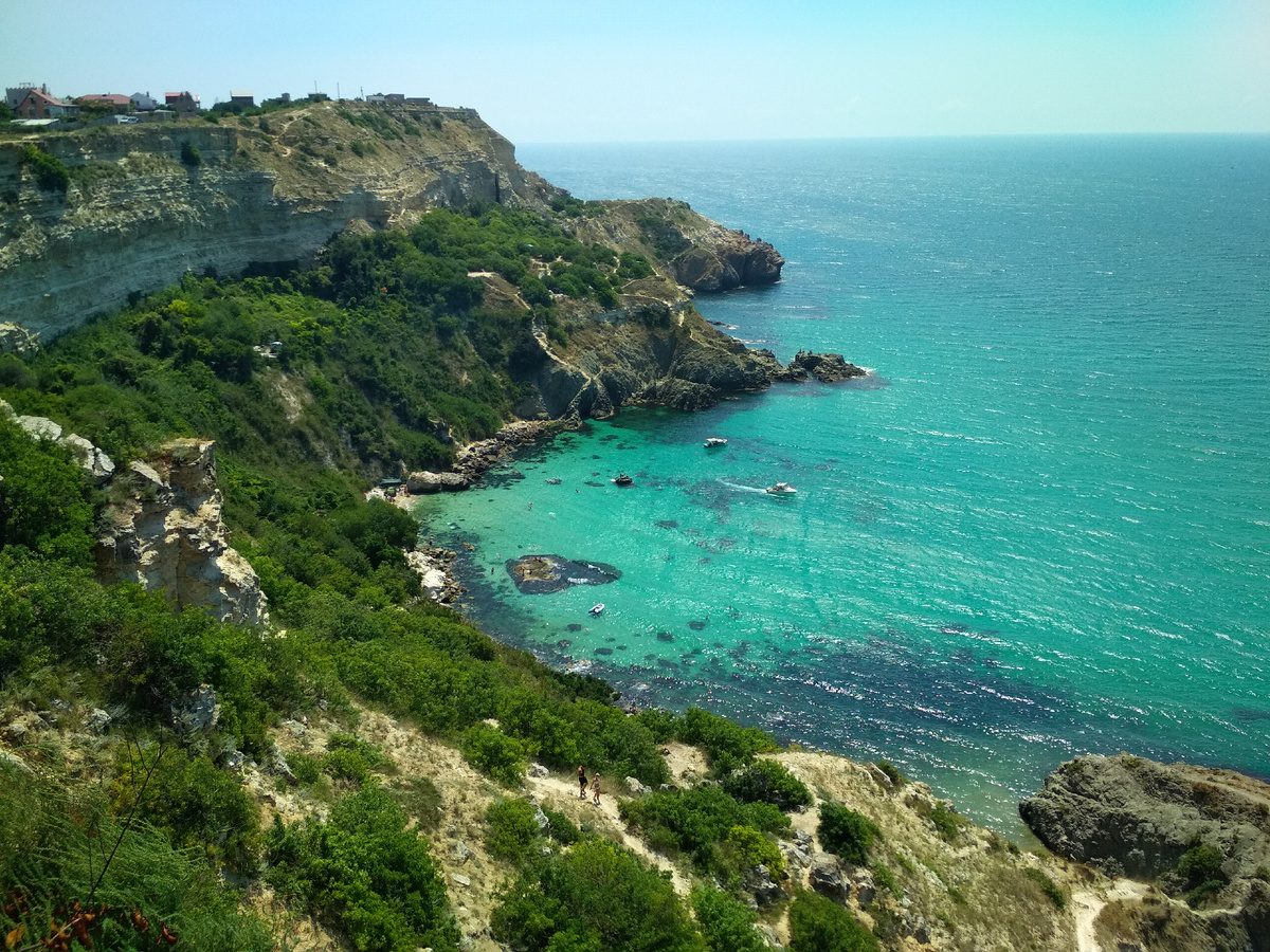 Мыс "Виноградный" - самое красивое место в Севастополе