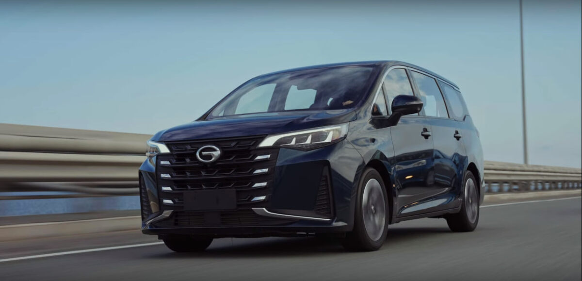 GAC M6. Источник: скриншот из VKвидео канала «Япония Транзит»