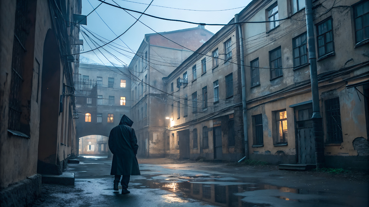 Снова с вами я, ваш Петербургский Странник, вынырнувший из очередного двора-колодца