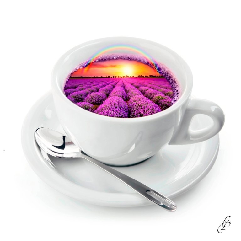 чашка кофе с хорошим настроением