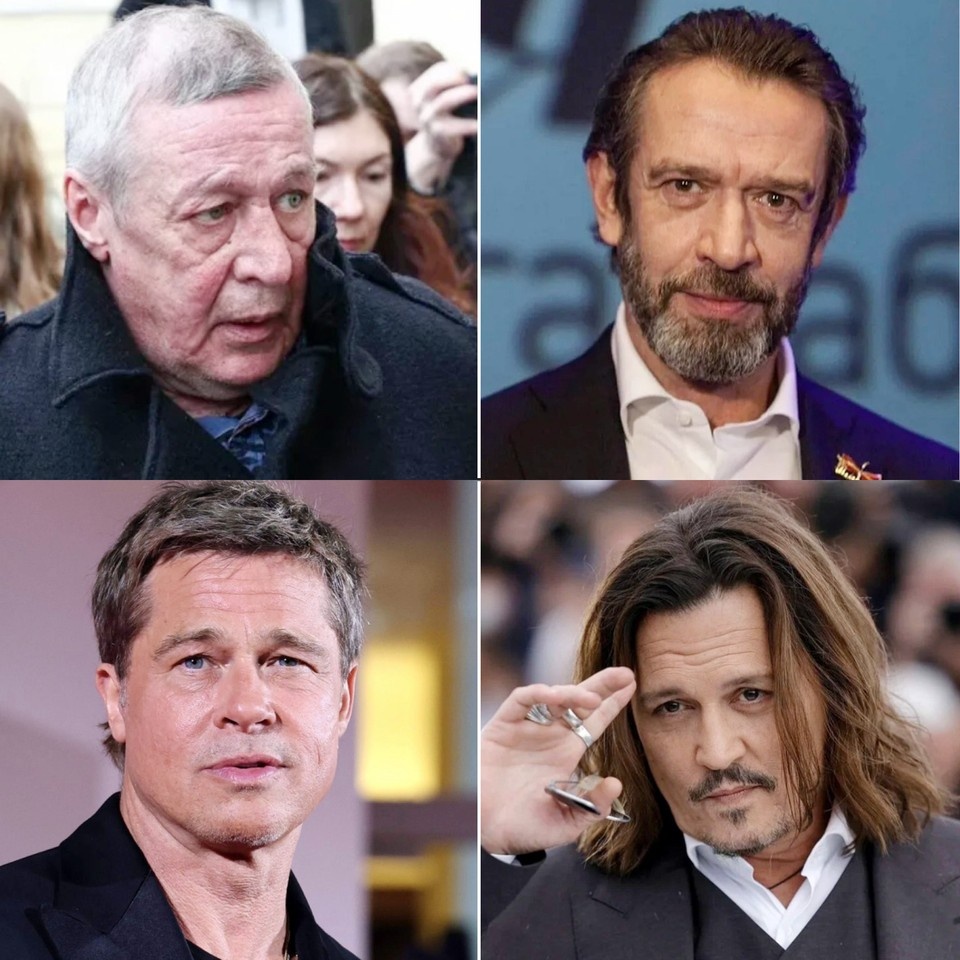    Михаил Ефремов, Владимир Машков, Брэд Питт, Джонни Депп