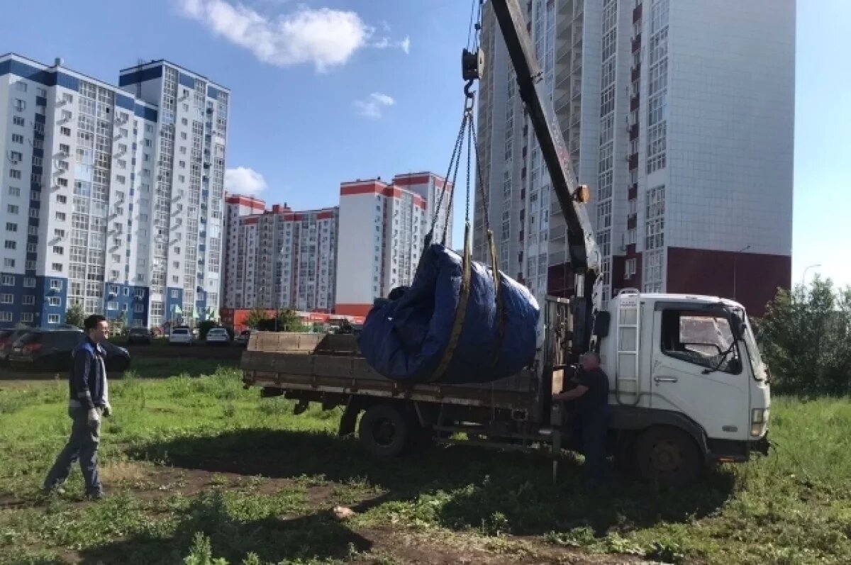    В Оренбурге демонтирован аттракцион, установленный без разрешения