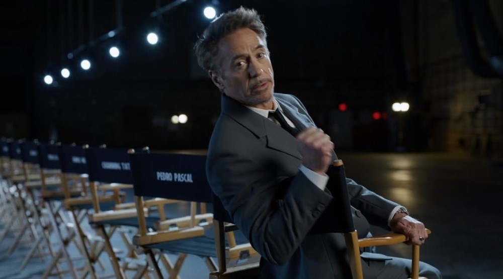     Кадр со съемок фильма «Мстители: Судный день» (2026)