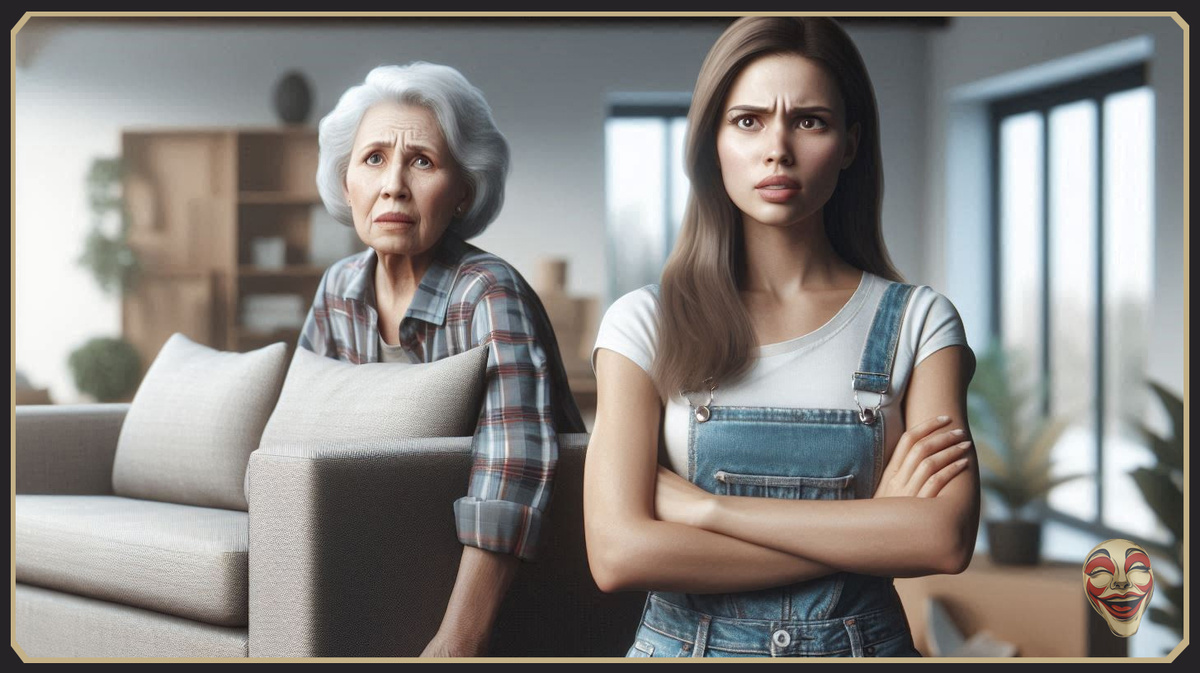 Свекровь переставляет мебель в нашей квартире - Рассказ