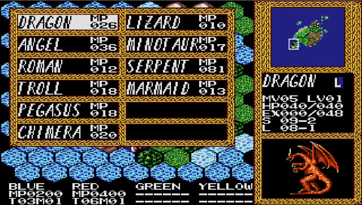 Кадр из игры «Master of Monsters»