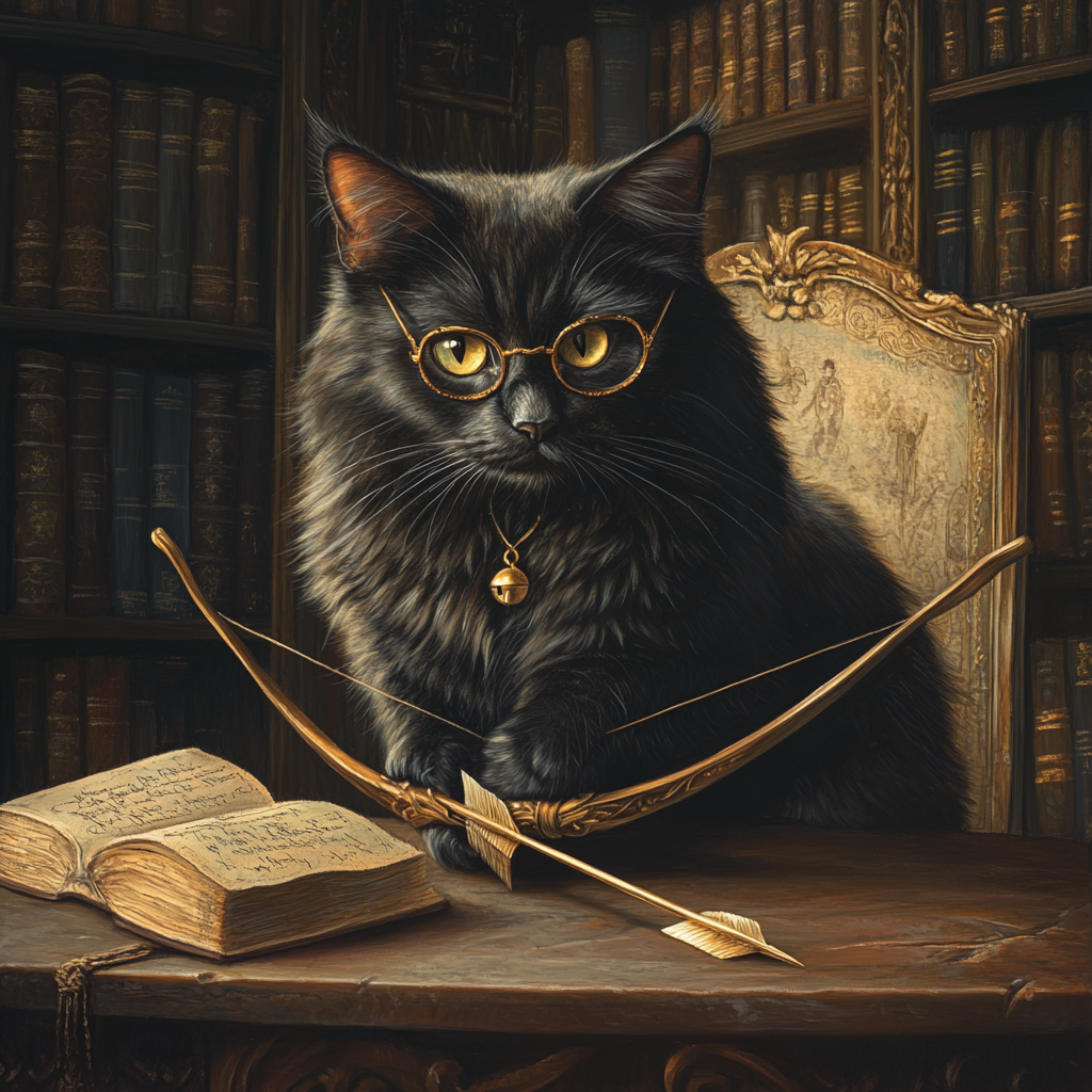 Вот таким представился пушистый Купидон нейросети