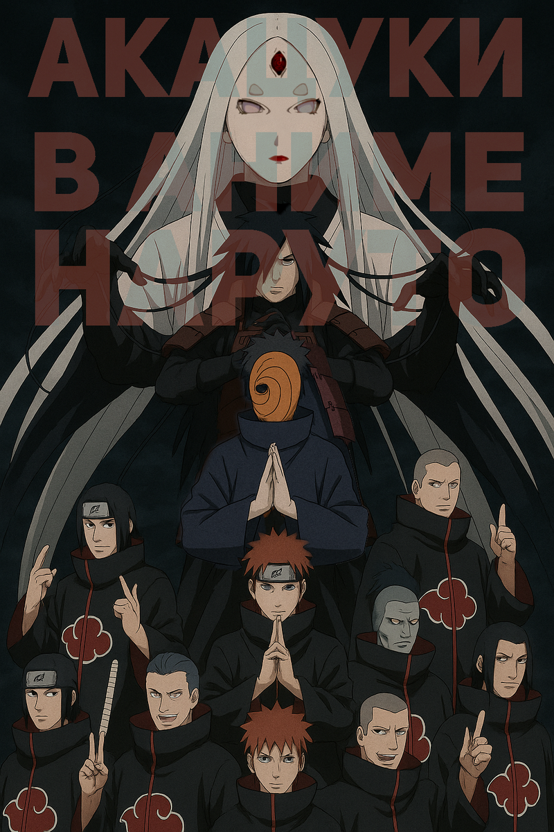 Акацуки в Аниме Наруто