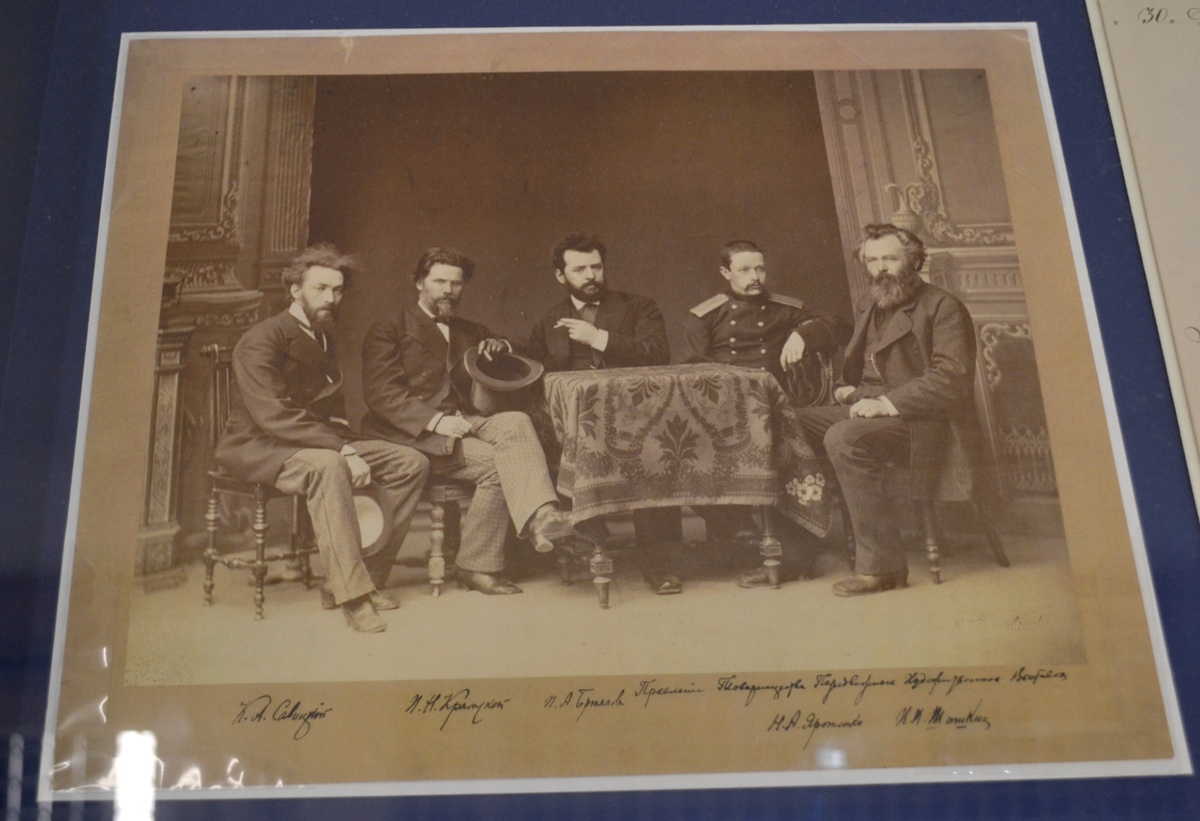 Фото автора с экспозиции выставки "Передвижники": Константин Савицкий, Иван Крамской, Павел Брюллов, Николай Ярошенко, Иван Шишкин