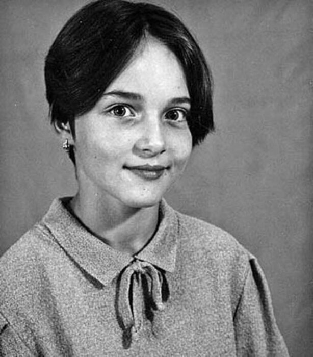 Анна Снаткина в детстве. / Фото: ustaliy.ru