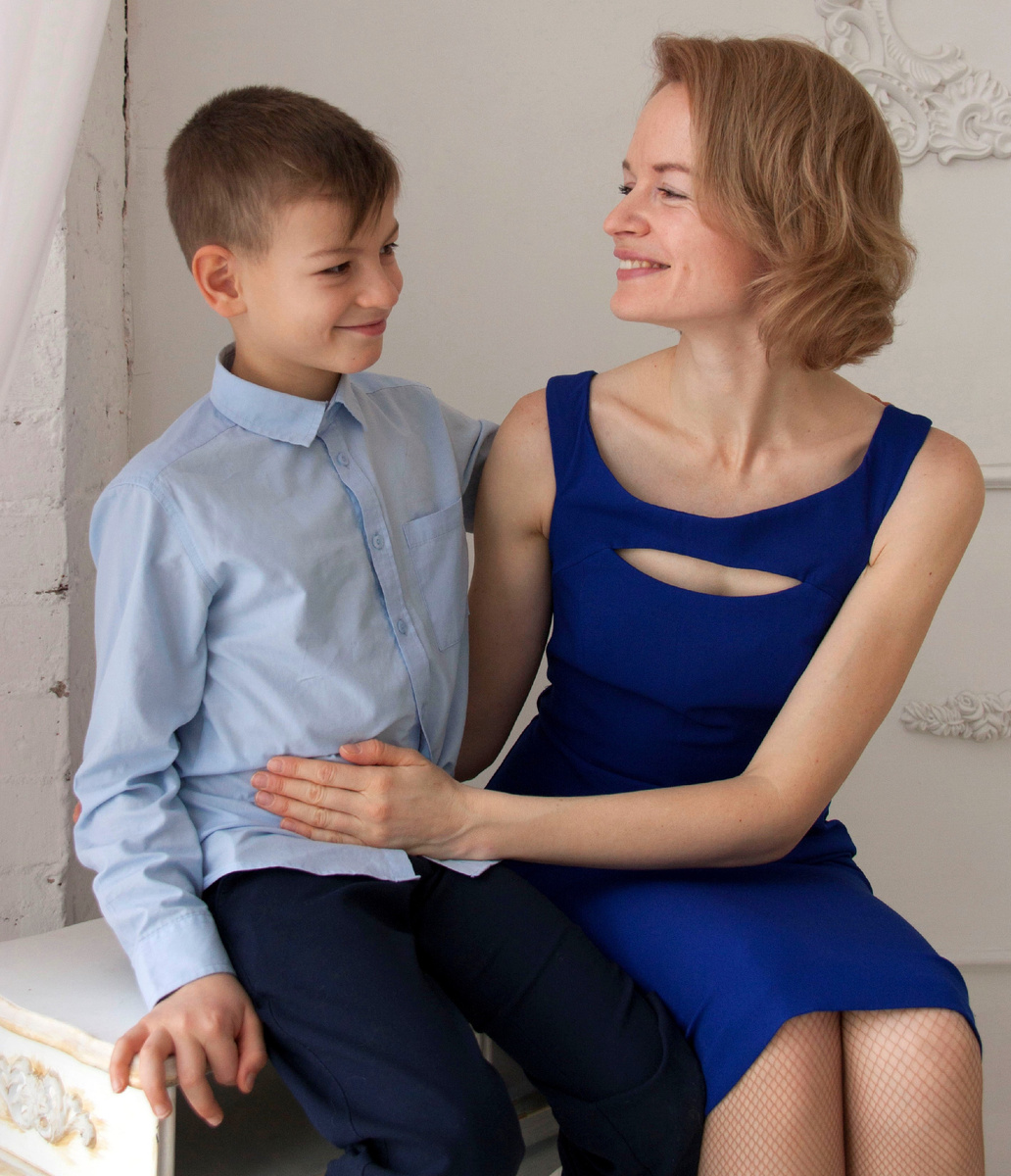 Фото из архива. Сане 10 лет.