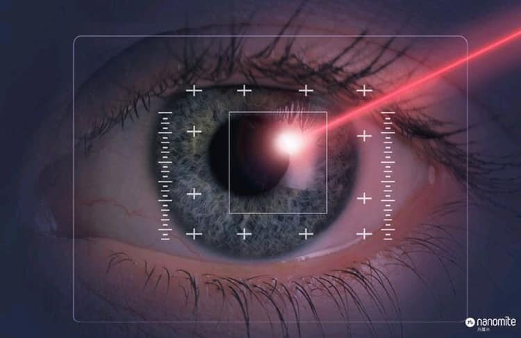 *Контактные линзы с инфракрасным зрением*