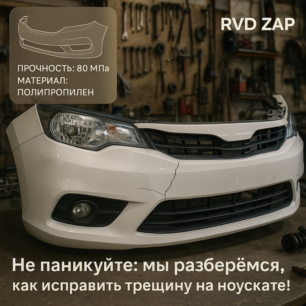    Что делать при трещине на ноускате во время установки admin