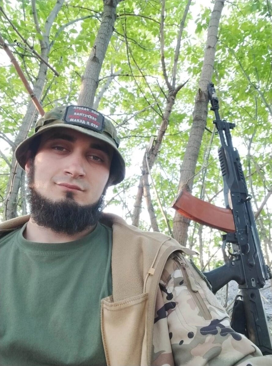    На СВО парень ушёл добровольцем. Фото: Из личного архива/ Магомед Зайпуллаев