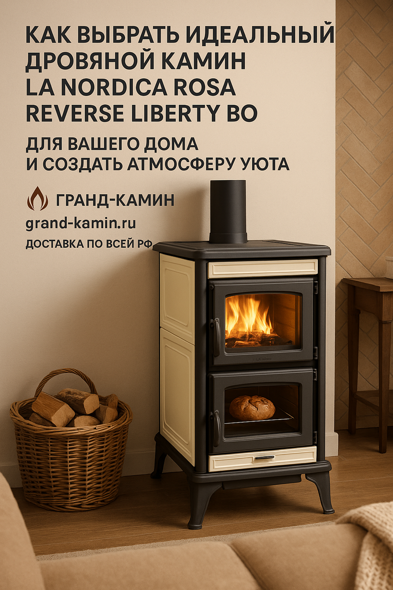    Как выбрать идеальный дровяной камин La Nordica Rosa Reverse Liberty BO для вашего дома и создать атмосферу уюта Kamin