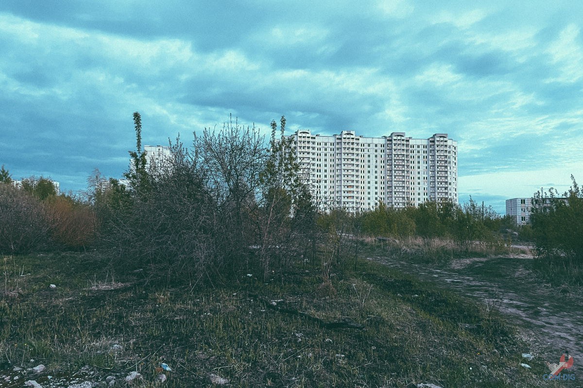 Заброшенный микрорайон "Кузнечики-2". 