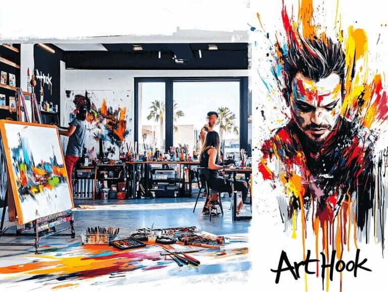    Мастер-классы по рисованию для взрослых: откройте в себе художника и забудьте о стрессе! Art-Hook.Ru