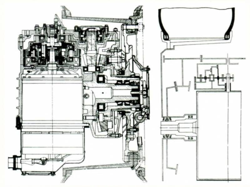 Мотор-колесо ЗИЛ-135Э