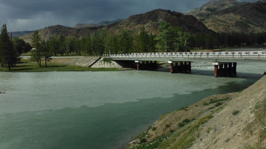 Слияние рек Чуя и Чаган-Узун