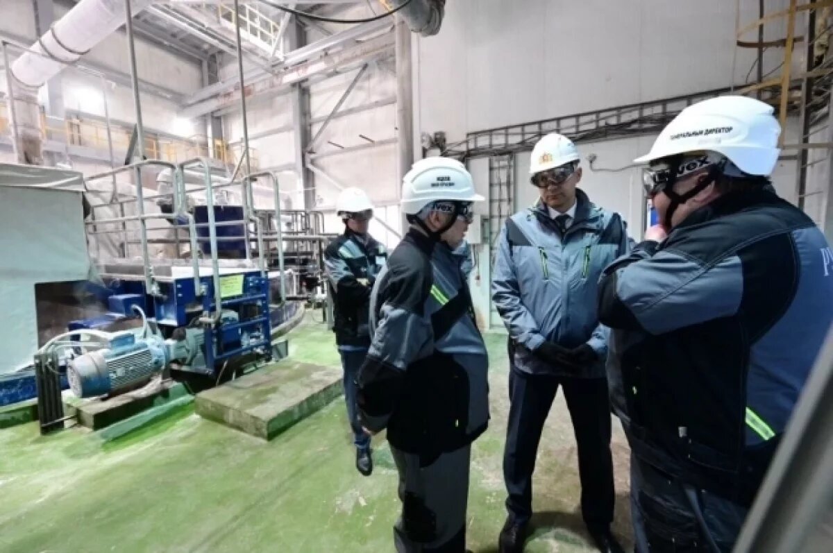    Паслер оценил ход модернизации завода в Краснотурьинске