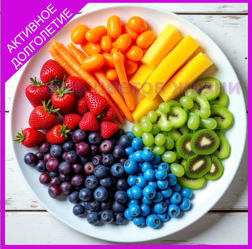 Радуга на тарелке: ключ к здоровому питанию и энергии на каждый день.