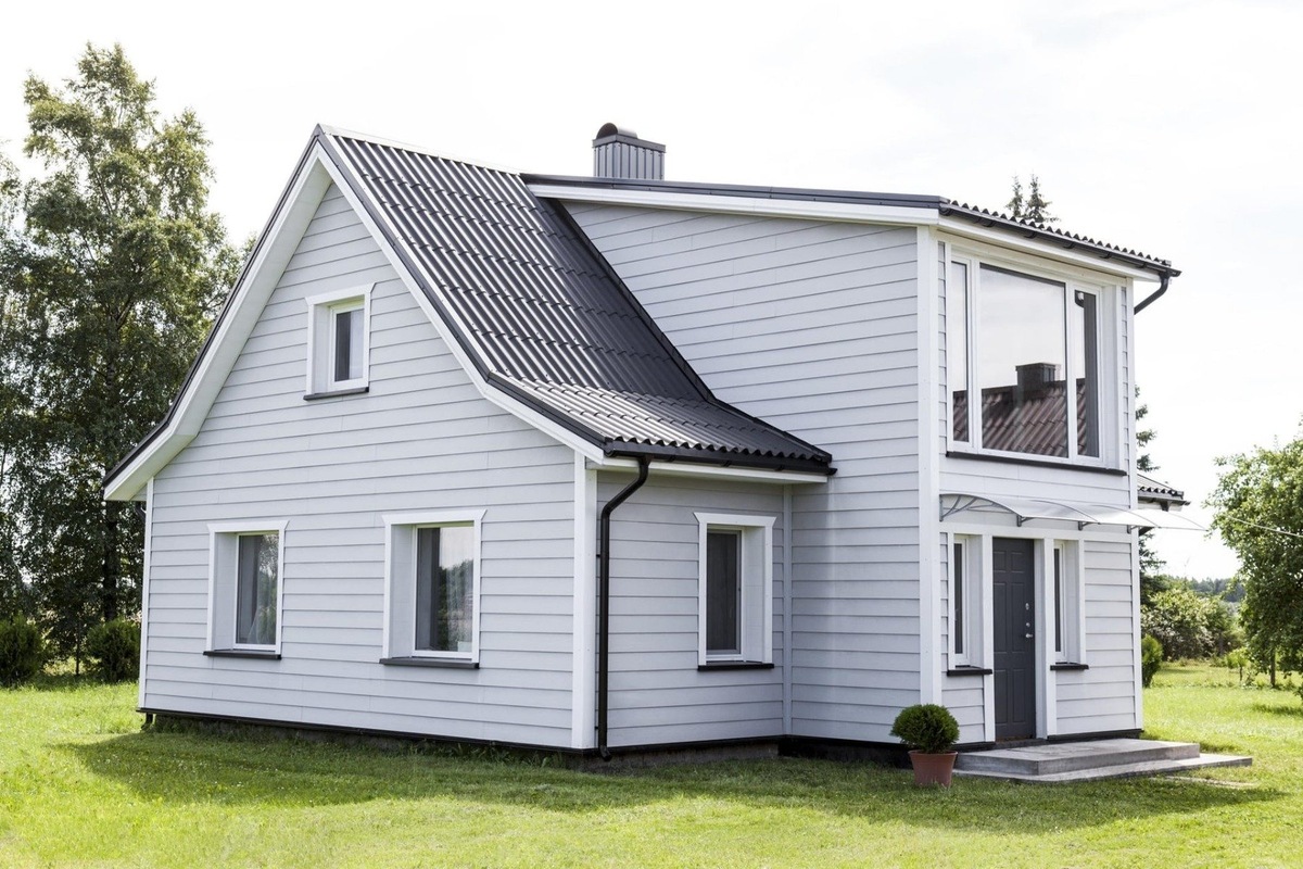 Дом с сайдингом 