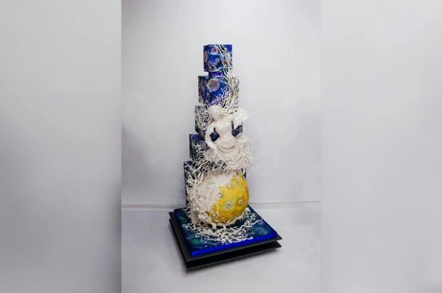    Торт "Хомай" в готовом виде. Фото: Соцсети Елены Крыловой